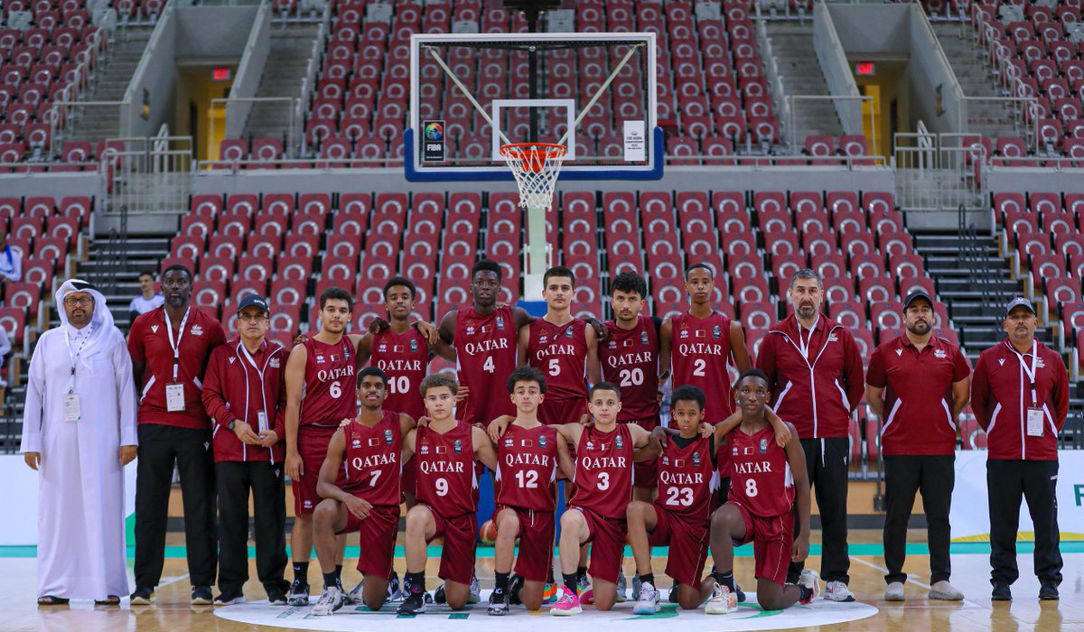 Qatar's Basketball Team Kick Off FIBA Asia U-16 Championship Journey Facing Saudi Arabia